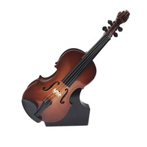 Sky Mini Cute Violin/Cello Shape Music Box with Delicate Stand - £15.94 GBP