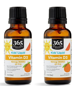 (2 Pack) 365 by Whole Foods Market, Vitamin D-3 Liquid 400Iu Tangerine F... - $308.90 MXN