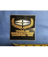 TRANS-AM MANUFACTURERS’  CHAMPION  1986 - MERCUR DECAL VINTAGE RACING ST... - £15.59 GBP