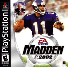 Madden NFL 2002 - PlayStation 1  - £3.90 GBP