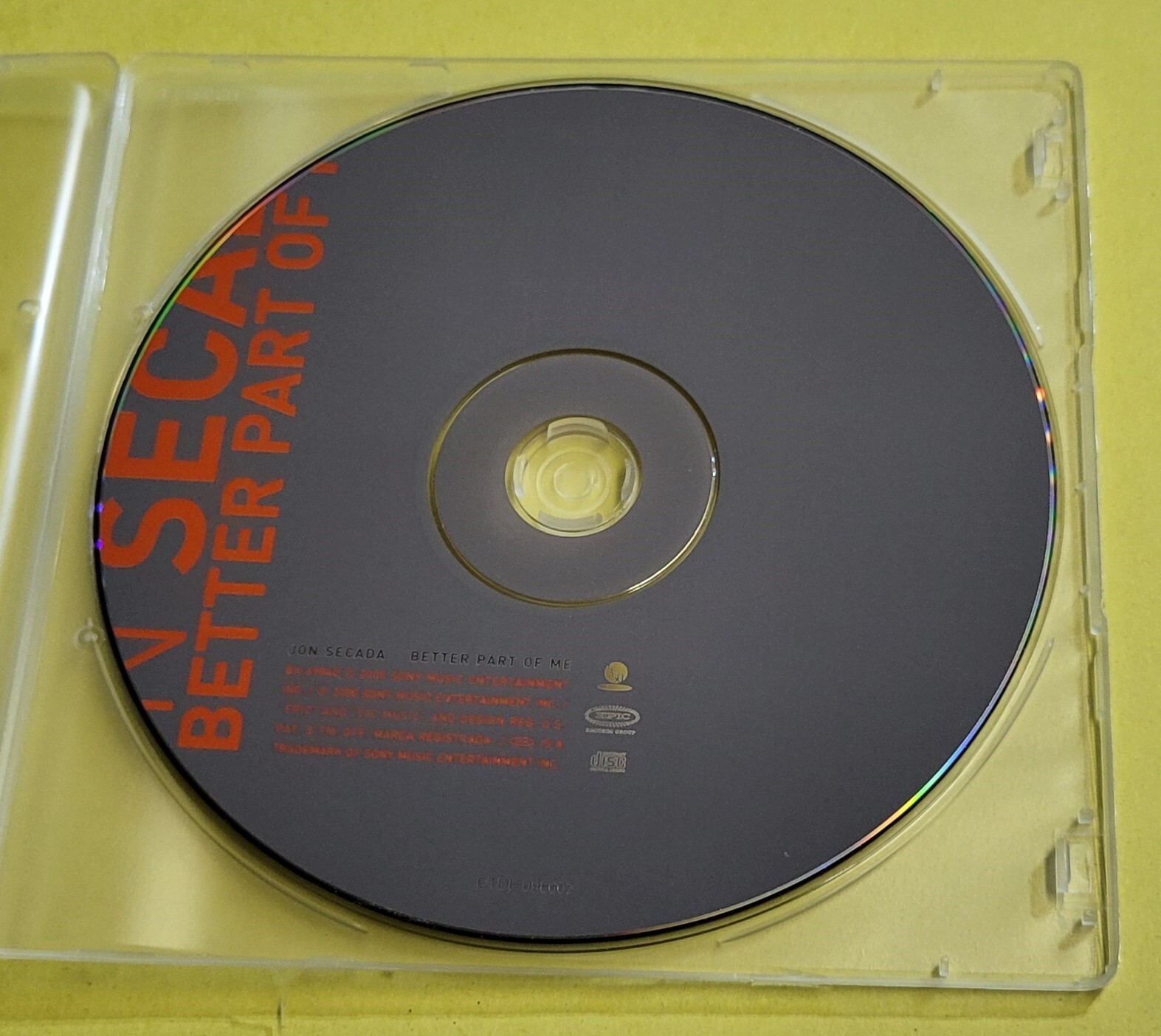 Better Part of Me by Jon Secada (CD, 2000 Sony Music) - $5.93