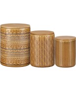 Boho Saffron Canister Set -3 piece - $58.00