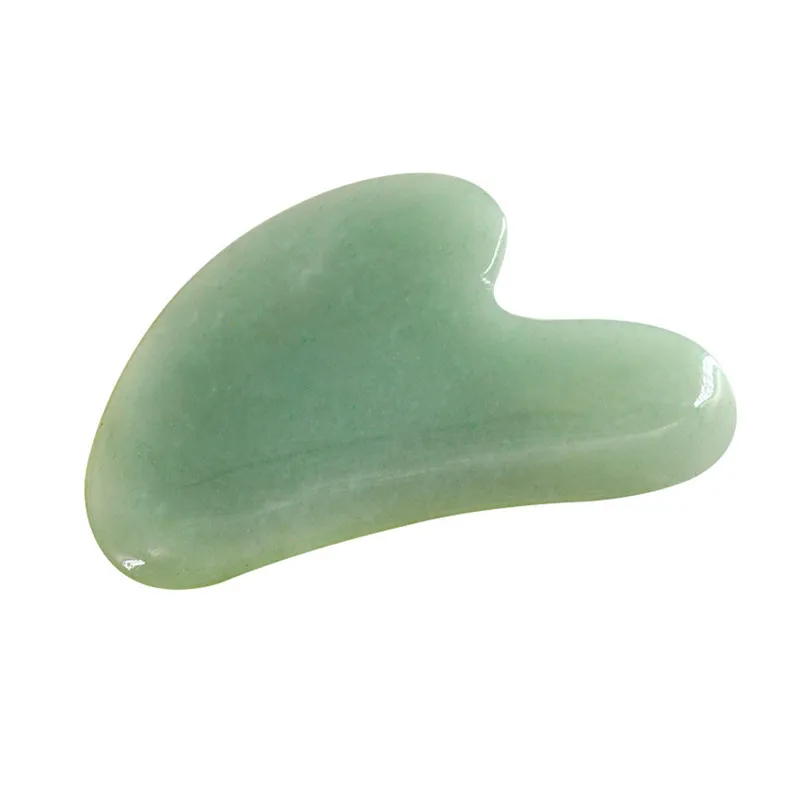 Jade guasha board natural stone scraper chinese gua sha tools neck body acupuncture spa thumb200