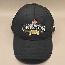 Oregon Ducks FOOTBALL-NEW ERA-2010-ROSE BOWL-Black Strapback-CAP-HAT - $18.16