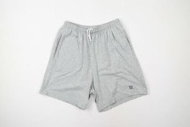 Vintage 90s Wilson Mens Size Large Above Knee Cotton Dad Shorts Heather Gray - £34.99 GBP
