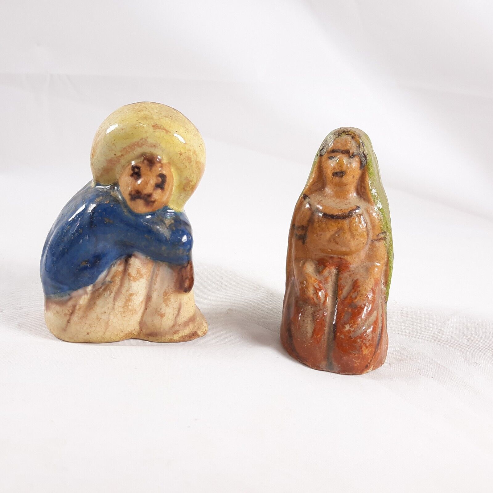 Primary image for Vintage Mexico Terra Cotta Salt and Pepper Shakers Handmade