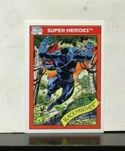 1990 Impel Marvel Universe Series 1 Black Panther Rookie Card #20 - £19.29 GBP