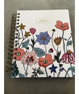 Eccolo Spiral Bound Floral 12 Month Planner 2024 New - $19.80