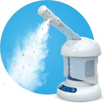 Nisperos Nano Ionic Facial Steamer - 360° Rotatable Sprayer - 40 Minutes... - $55.92