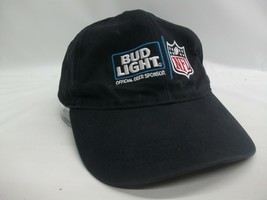 Bud Light Official Beer Sponsor NFL Hat Blue Snapback Baseball Cap - £15.73 GBP