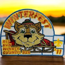 Rip Van Winkle Council BSA 2011 Winterfest Embroidered Patch Ulster NY Scouts - $11.18