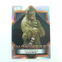 2023 Star Wars Topps Chrome Monikers Chewbacca Chewie Lucasfilm #M-4 - €4,35 EUR