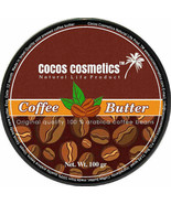 VEGAN Coffee Body Butter | Anti Cellulite Body Butter | Whipped Butter 200 - £23.21 GBP