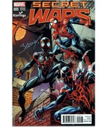 ART PRINT Mark Bagley Signed Marvel Comic Secret Wars 5 Ultimate Spider-... - £31.27 GBP