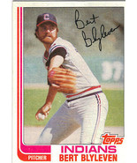 1982 Topps Bert Blyleven Cleveland Indians #685 Baseball Card - £1.55 GBP