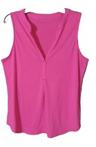 Casey &amp; Key Women&#39;s Casual Thank-Top sleeveless  V-Neck Pull-over Solid ... - £12.69 GBP