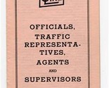 SOO Lines Railroad Officials Traffic Representatives Agents Supervisors ... - $25.74