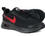 Nike Air Max Nuaxis Men&#39;s Training Shoes Sports Casual Shoes Black FD432... - $116.91