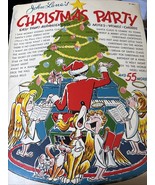 John Lane&#39;s Noël Fête Recueil de Chansons Feuille Musique Voir Complet L... - $26.46