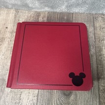 Disney Album Creative Memories 7 x 7 12 Page Red Mickey Scrapbook - £7.58 GBP