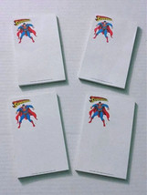 Lot of 4 1993 Superman Notepads:DC Action Comics school stationery, 5 1/... - $29.69