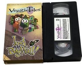 VeggieTales &quot;Josh And The Big Wall!&quot; VHS Tape - £9.73 GBP