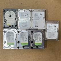 (Lot of 7) 3.5&quot; SATA Non-Working Hard Drive for Parts/Gold Scrap AS IS 9lb - $39.59