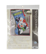 Dimensions Stocking Needlepoint Kit 16&quot; Long-Polar Pals Stitched In Thread - $42.69