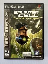 Tom Clancy’s Splinter Cell Chaos Theory PS2 PlayStation 2 Complete CIB T... - $14.80