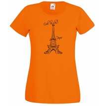 Womens T-Shirt Eiffel Tower Quote &quot;Ooh La La Paris&quot; France Sightseeing Tee Shirt - £19.77 GBP