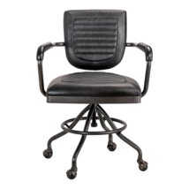 Foster Swivel Desk Chair Black - £627.13 GBP