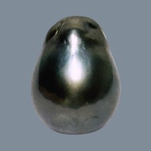 Giant 21.7 Carat 13.2 x 17.7mm Tahitian South Sea Peacock Black Oval Loose Pearl - $183.15