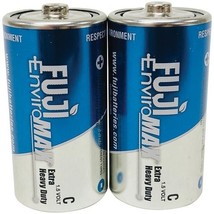 FUJI ENVIROMAX 3200BP2 EnviroMax C Extra Heavy-Duty Batteries, 2 pk - $22.57