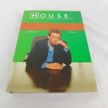 House Season 4 DVD TV Show Hugh Laurie 5 disc set Bonus Features Medical Doctor - £9.20 GBP