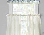 Pioneer Woman ~ Three (3) Piece Curtain Set ~ HATTIE BORDER ~ 30&quot; x 36&quot; ... - $46.75