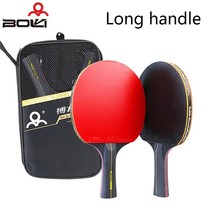 Boli Table Tennis Racket Set 6 s Long / Short Handle For Students Ping Pong Padd - £94.48 GBP