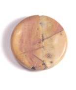 Picture Jasper 30mm Round Bead Natural Gemstone for Beading/Wire Wrappin... - $1.29