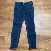 Old Navy Super Skinny Blue Jeans Womens Size 0 Short Stretch Mid-Rise - £14.07 GBP