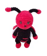 Crochet Ladybug Plush Toys Stuffed Animals Plush Toy 11.02&quot;/28cm Small S... - $19.60