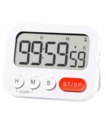 Digital Kitchen Timer Clock - Big Screen Countdown Cooking Timers Magnet... - £17.55 GBP