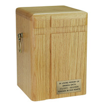 Cremation urn for Adult Unique Memorial Funeral Human Ashes with Cross - £128.45 GBP+