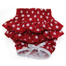 Ruffled Red Polka Dot Dog Panties - £23.91 GBP