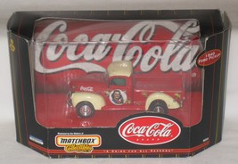 1999 Coca Cola Die Cast 1940 Ford Pickup Matchbox Collectibles 96554 NIB Coke - £18.70 GBP