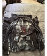 NORTHWEST ADULT DISNEY STAR WARS SLEEVED WEARABLE THROW BLANKET WRAP DAR... - $18.05