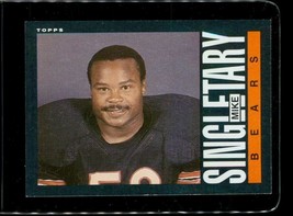 Vintage 1985 Topps Football Trading Card #34 Mike Singletary Chicago Bears - £8.55 GBP