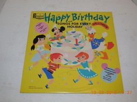 1964 Disneyland Records Happy Birthday And Songs For Every Holiday LP Record OOP - £26.33 GBP