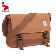 Canvas Shoulder Bags Casual Men&#39;s Crossbody Bag Malas Travel Messenger Chest Bag - £30.01 GBP