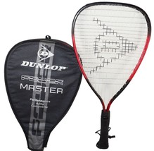 Vintage Dunlop Power Racquetball Racquet + Cover - Master Performance 3-... - $15.00