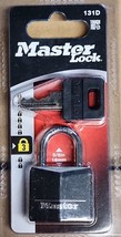 Master Lock Company ~ Model 131D ~ Covered ~ Solid Body Padlock - £11.95 GBP
