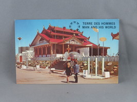 Vintage Postcard - Burma Pavilion Expo 67 Montreal - Benjamin News Co - £11.81 GBP